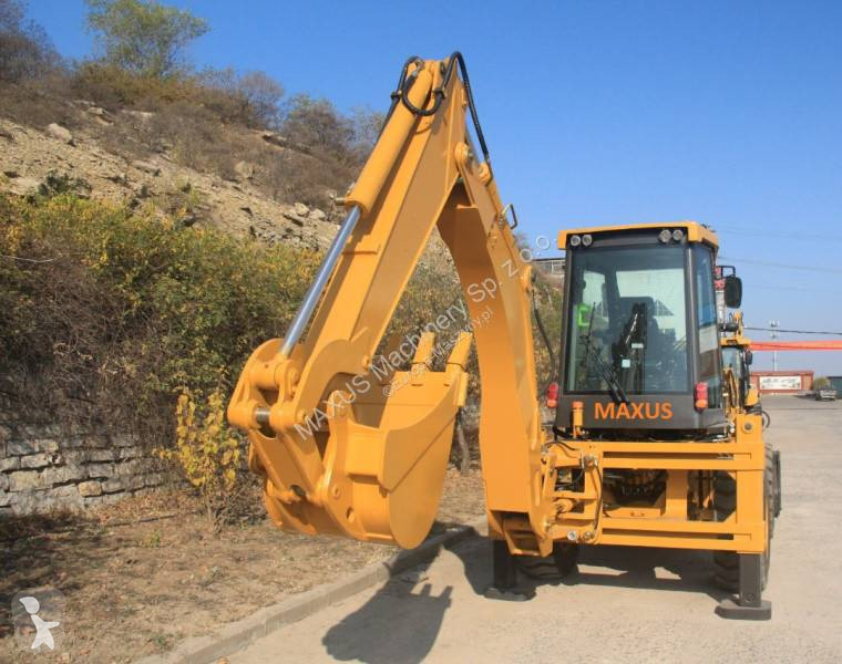 Traktor med grab JCB MAXUS