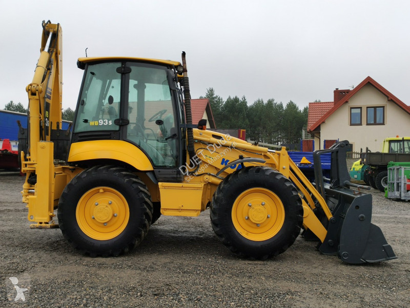 Traktor med grab Komatsu WB 93S-5E0 Bez Luzów...