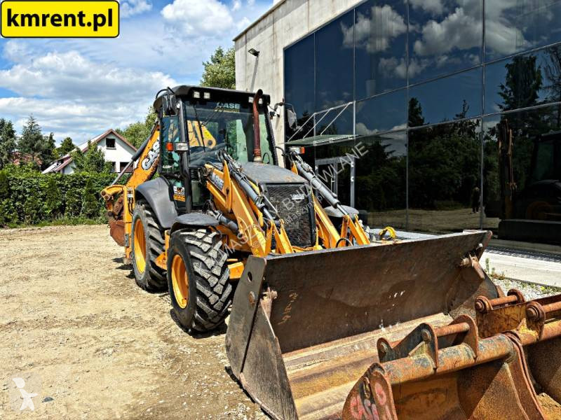 Traktor med grab Case 580 ST KOPARKO-ŁADOWARKA...