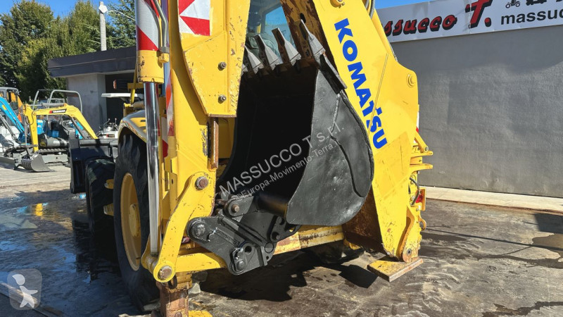 Traktor med grab Komatsu