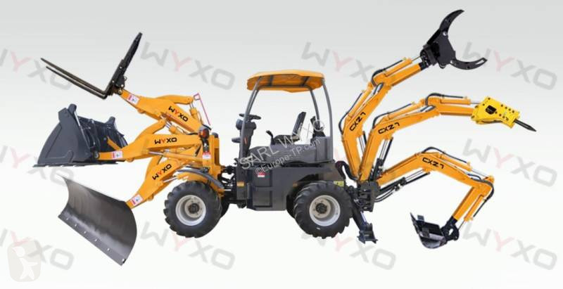Traktor med grab Nuoman-Wyxo