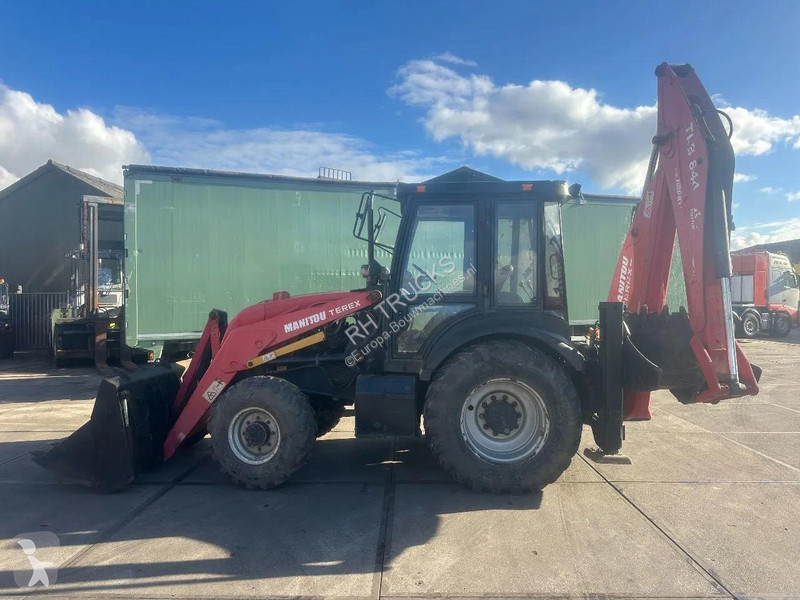 Rýpadlo-nakladač Manitou TEREX TLB844S4 4X4 -...