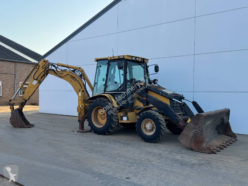 لودر حفار Caterpillar - Telescopic Boom /...