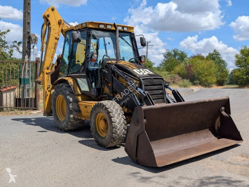 لودر حفار Caterpillar