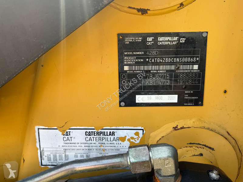 لودر حفار Caterpillar D 4X4 BACKHOE LOADER...