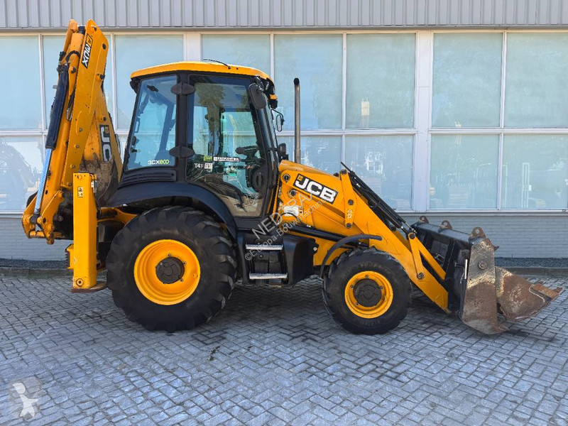 Traktor med grab JCB 3 CX 2017