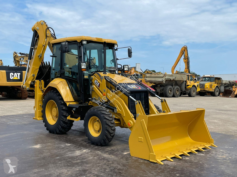 Tractopelle Caterpillar 424