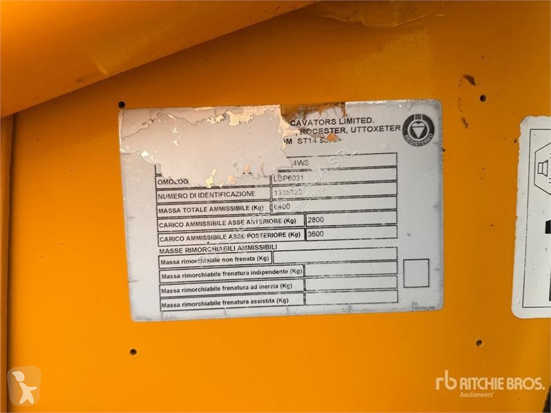 Retroescavadora JCB 2CX4W Backhoe Loader
