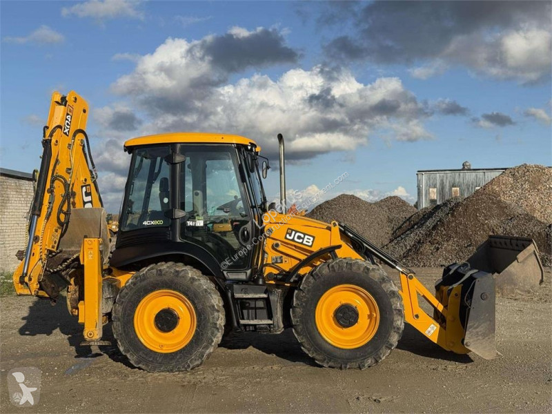 Tractopelle JCB 4 CX , quick coupler front & b