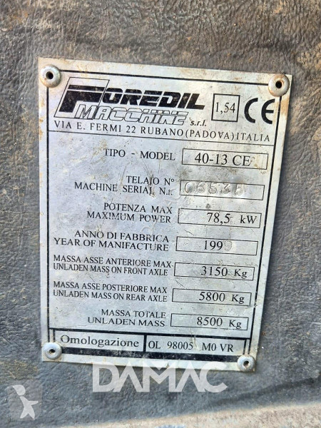 Retroexcavadora Foredil 40.13