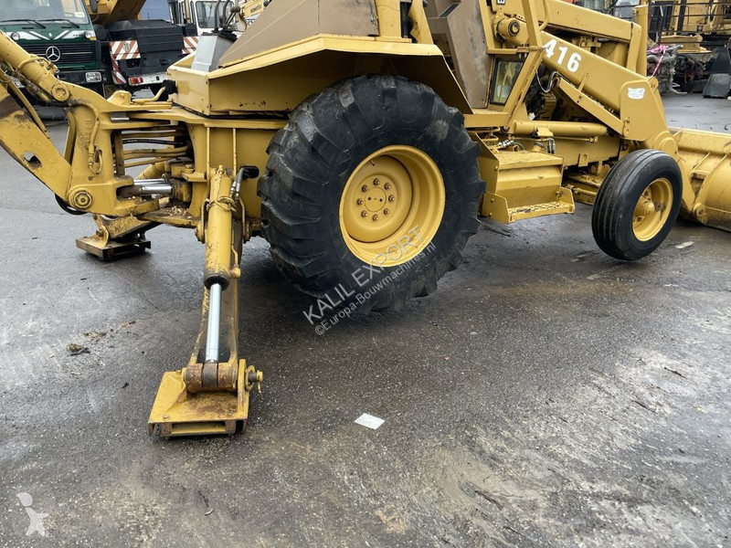 Terna Caterpillar 416 Backhoe Loader 4x4 Good...