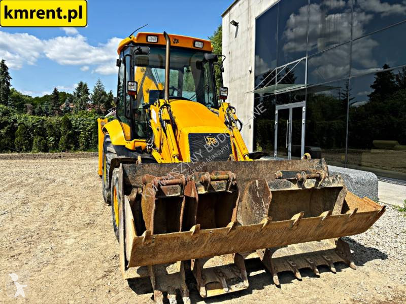 Traktor med grab JCB 3CX KOPARKO-ŁADOWARKA...
