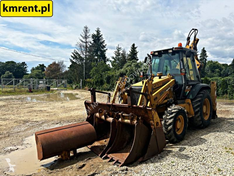 Traktor med grab Case 580 SLE KOPARKO-ŁADOWARKA...
