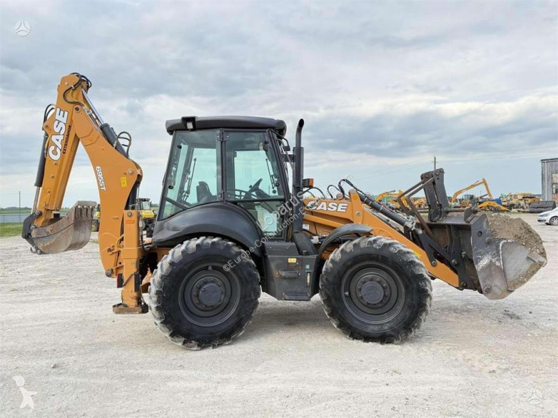 Traktor med grab Case