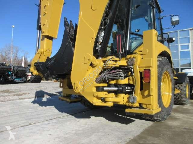 Traktor med grab Caterpillar 432