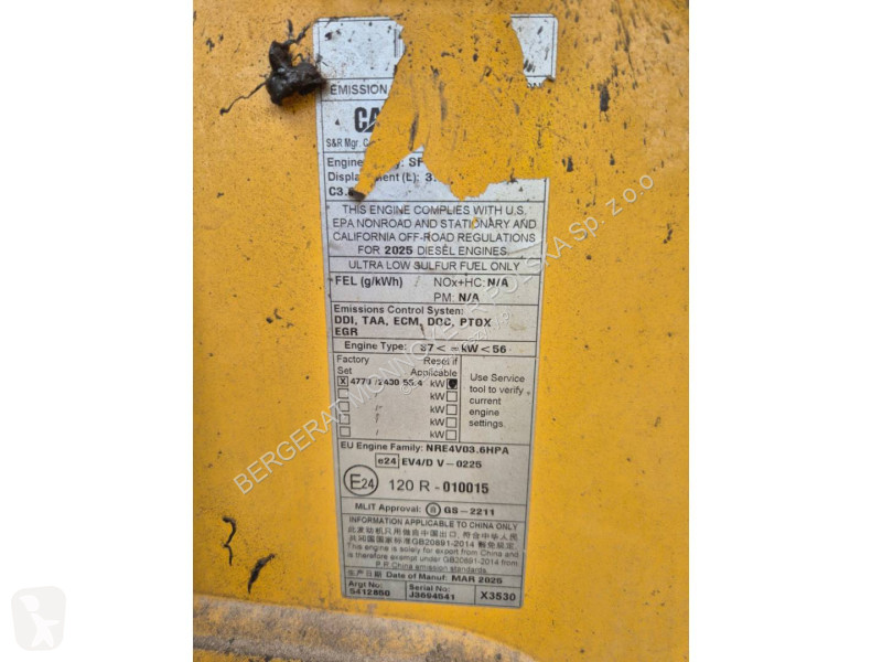 Bagr Caterpillar 428-07