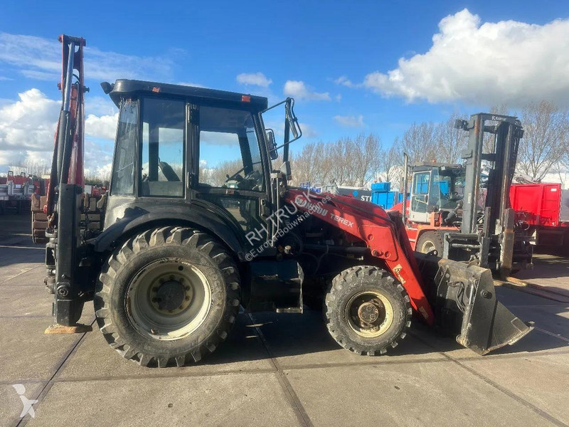 Rýpadlo-nakladač Manitou TEREX TLB844S4 4X4 -...