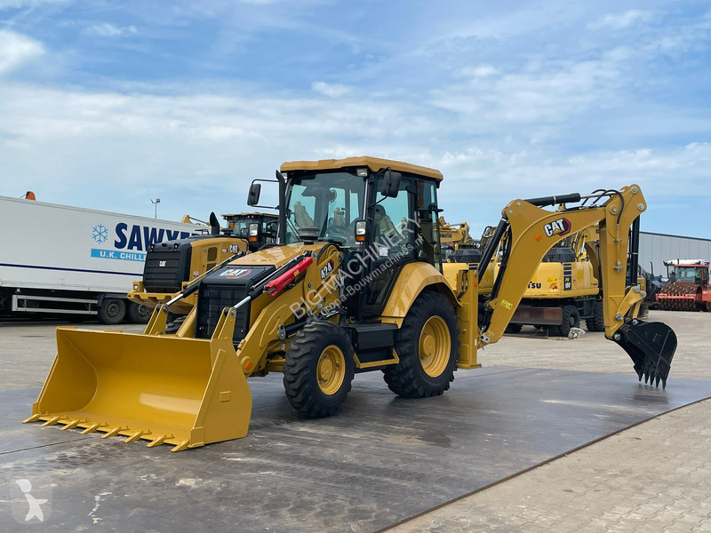 Tractopelle Caterpillar 424
