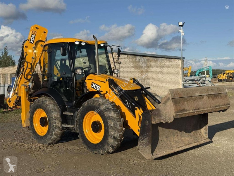 Tractopelle JCB 4 CX , quick coupler front & b