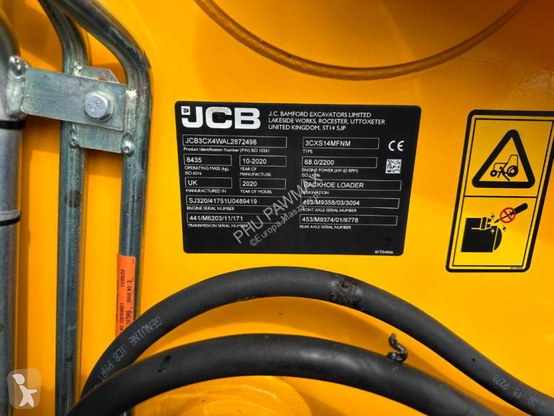 Buldoexcavator JCB