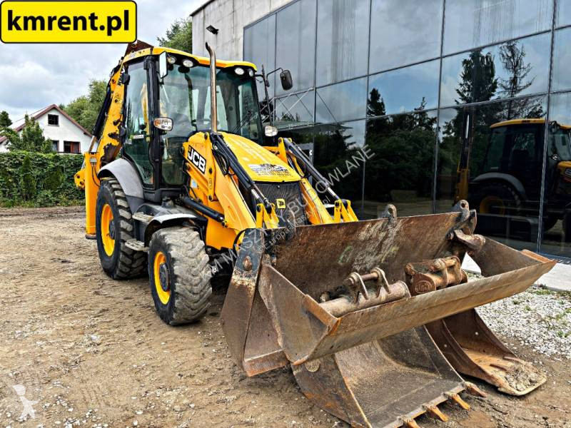 Traktor med grab JCB 3CX KOPARKO-ŁADOWARKA...