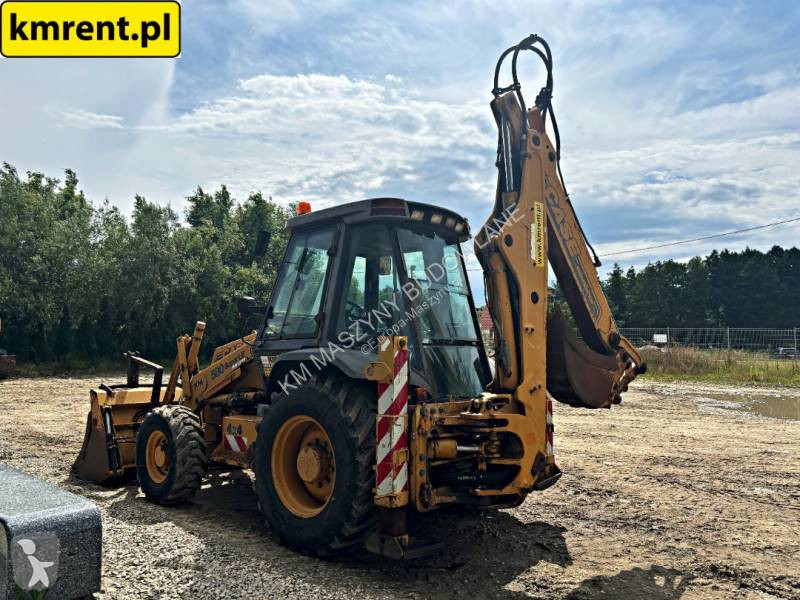 Traktor med grab Case 580 SLE KOPARKO-ŁADOWARKA...