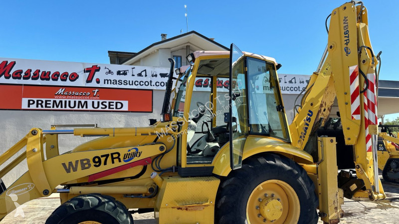 Traktor med grab Komatsu