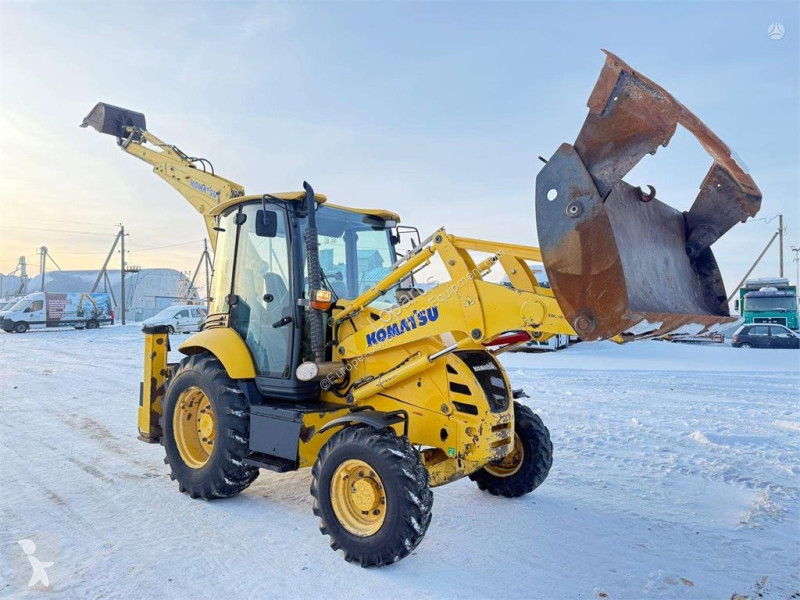 Traktor med grab Komatsu R-5