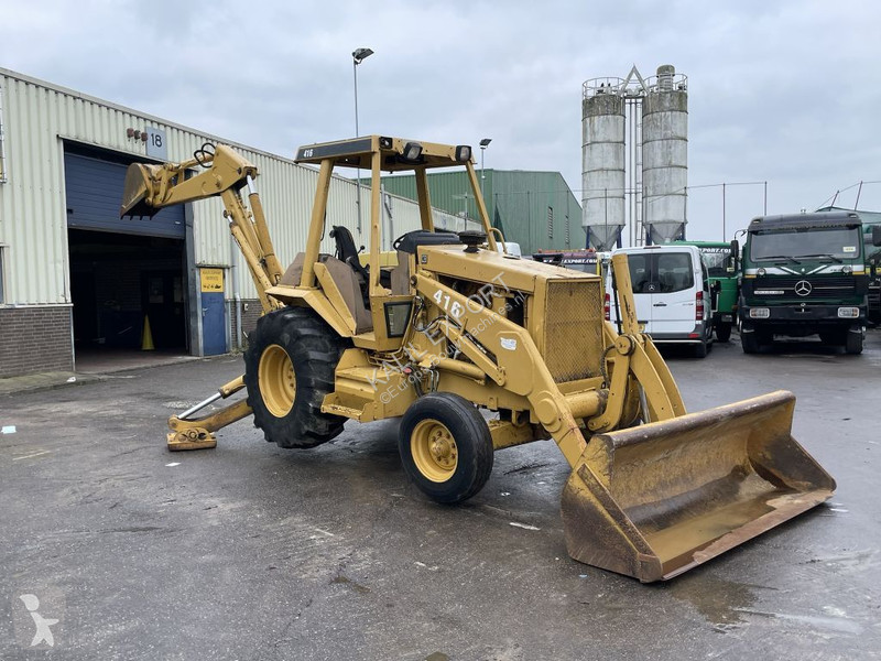 Terna Caterpillar 416 Backhoe Loader 4x4 Good...