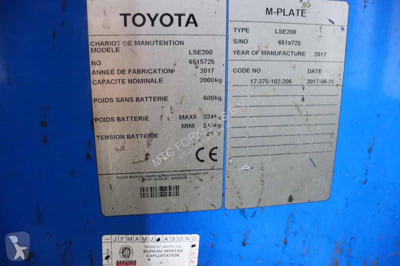 Préparateur de commandes Toyota LSE200