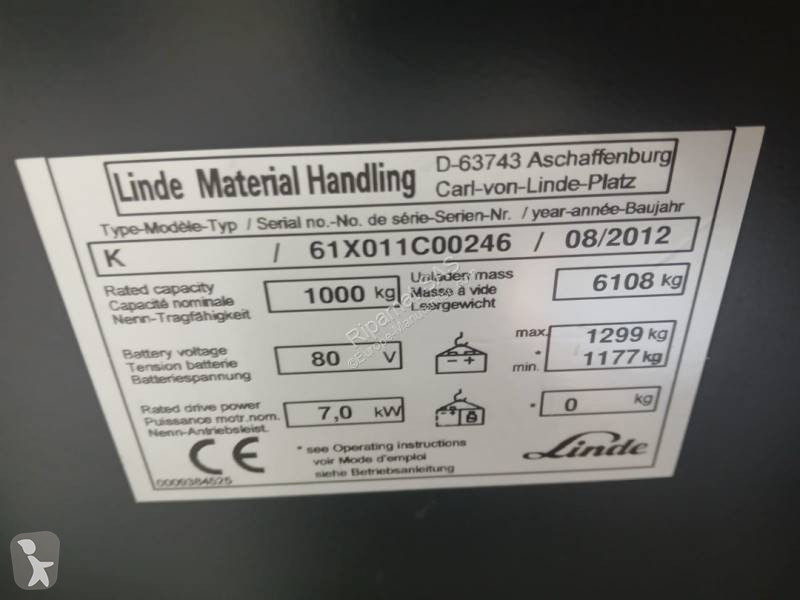 Préparateur de commandes Linde K
