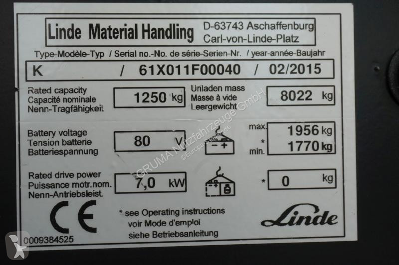 رافعة ملتقطة Linde  K-Schwenkschubgabel 011