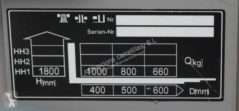 رافعة ملتقطة Jungheinrich 100E