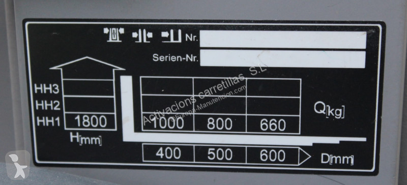 رافعة ملتقطة Jungheinrich 100E