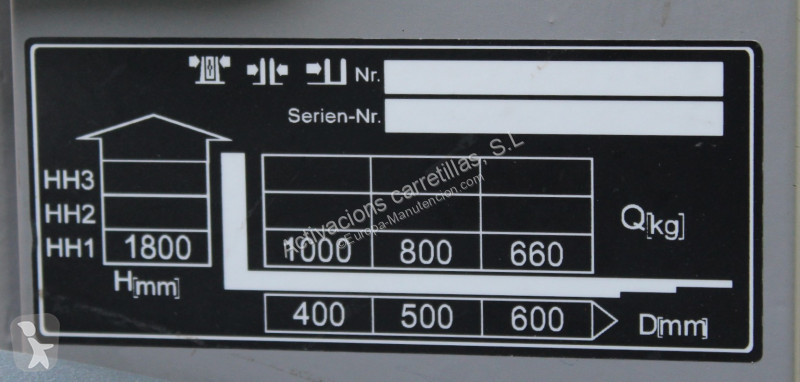 رافعة ملتقطة Jungheinrich 100E