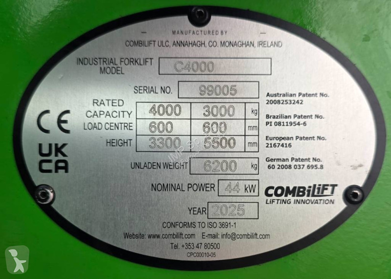 Carretilla multidireccional Combilift C 4000...