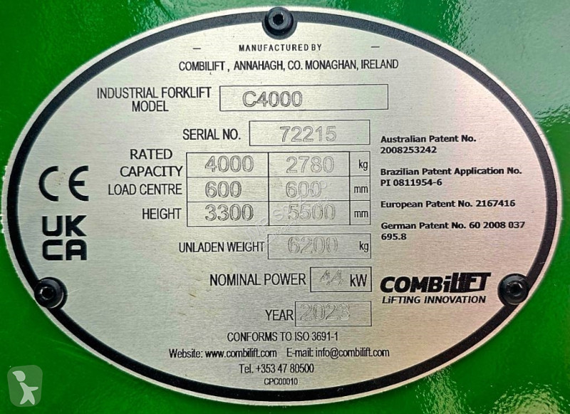 Stivuitor multidirectional Combilift D MK4 150...
