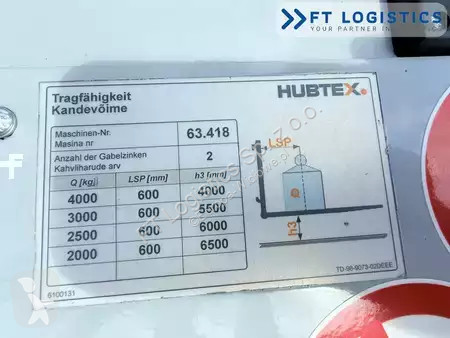 رافعة شوكية متعددة الاتجاهات Hubtex