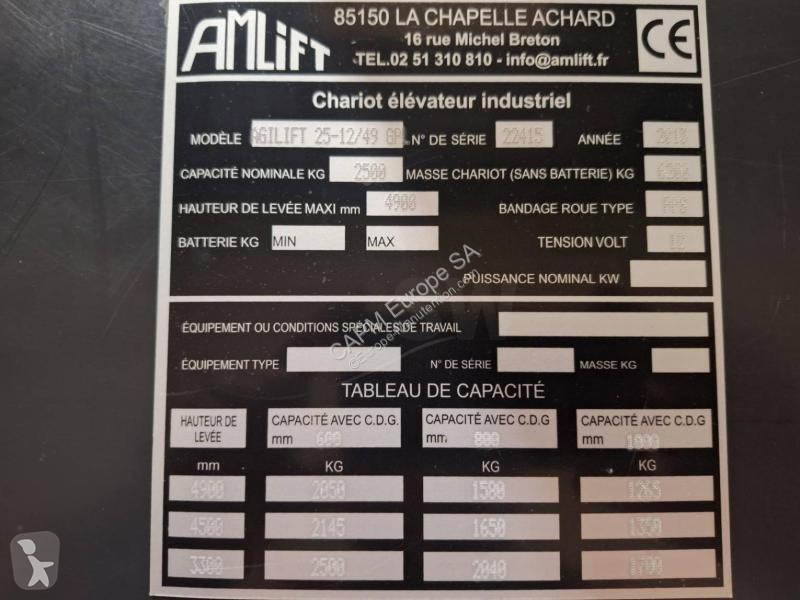 Stivuitor multidirectional Amlift  AGILIFT...