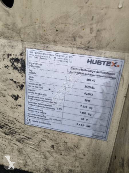 Chariot multidirectionnel Hubtex MQ40