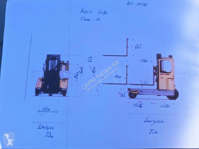 Stivuitor multidirectional Amlift  COMBI C4000-12