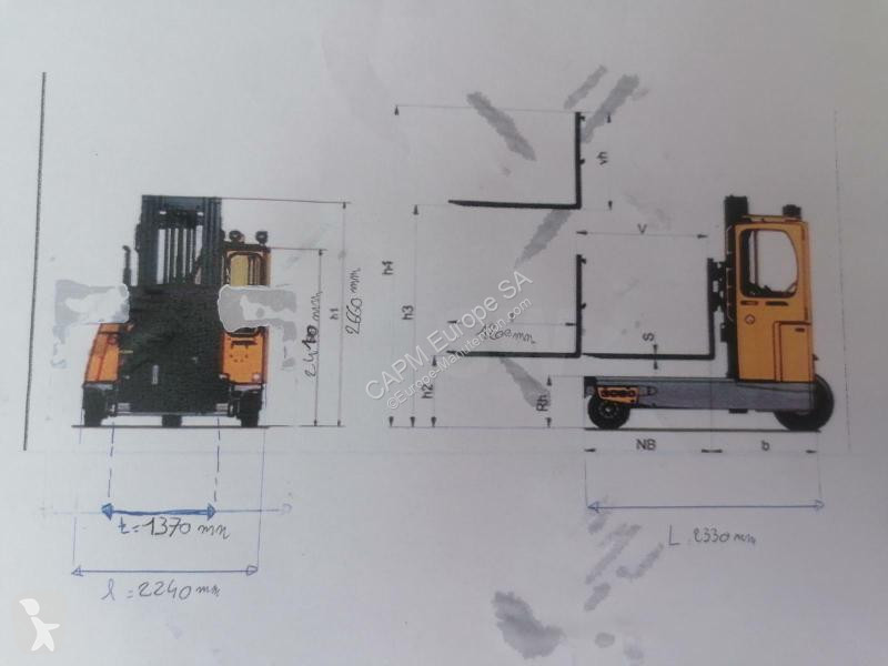 Stivuitor multidirectional Amlift  C40-12/55