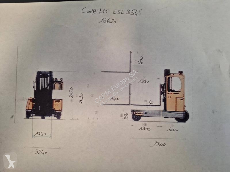 Stivuitor multidirectional Combilift  ESL3545