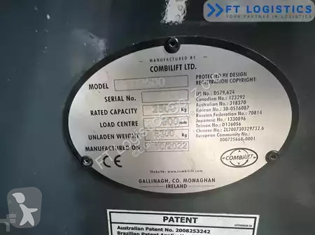Štvorcestný vysokozdvižný vozík Combilift