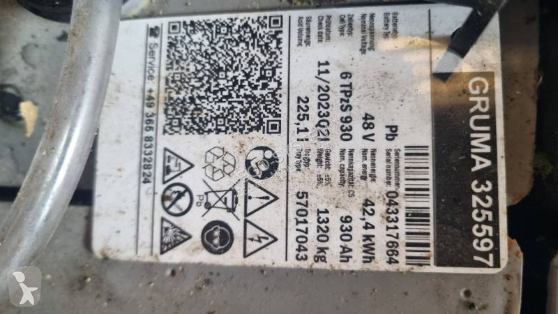 Chariot multidirectionnel Hubtex MQ40