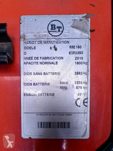 Chariot à mât rétractable BT