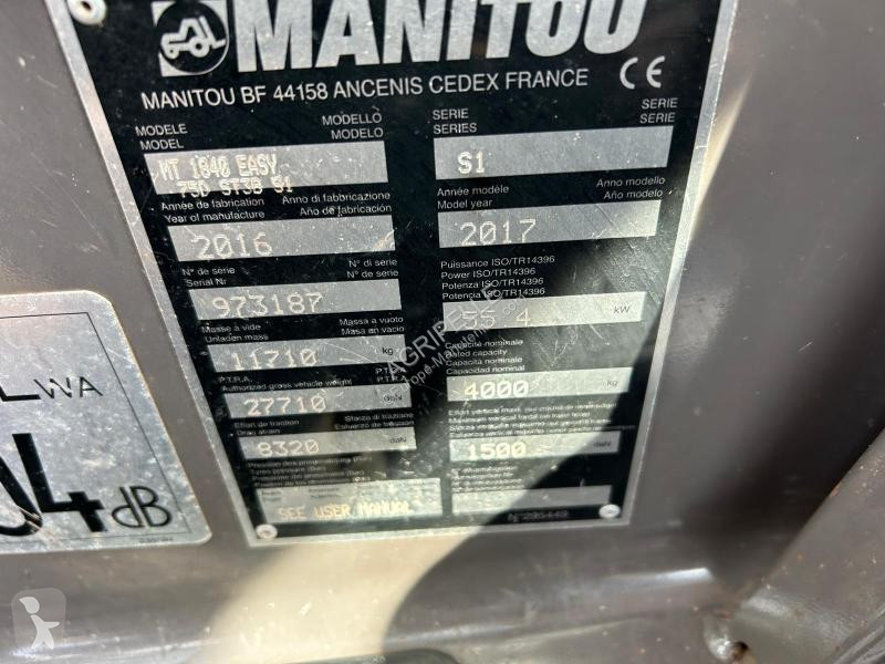 Chariot télescopique Manitou