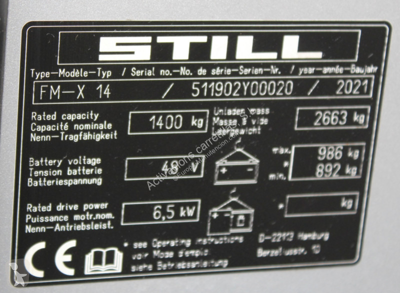 Carretilla retráctil Still