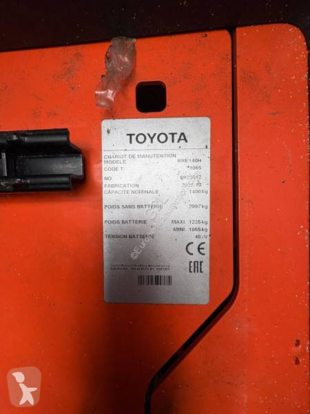 Chariot à mât rétractable Toyota RRE140 H...