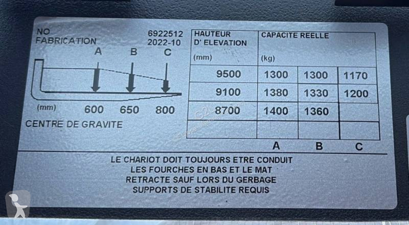 Chariot à mât rétractable Toyota RRE140 H...
